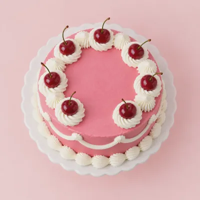 Cherry celebration cake — view 4