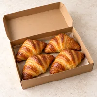 The butter croissant box — alternate angle
