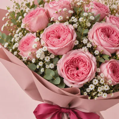 The garden rose bouquet — view 3
