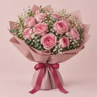 The garden rose bouquet — view 1