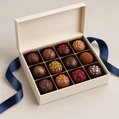 The artisan chocolate collection — alternate angle